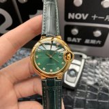 高品質カルティエ バロンブルー コピーシリーズ レディース 自動巻き2色