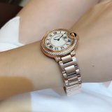 注目度NO.1カルティエ バロンブルー コピーシリーズ レディース クオーツ