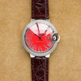 高品質カルティエ バロンブルー コピーシリーズ レディース 自動巻き2色