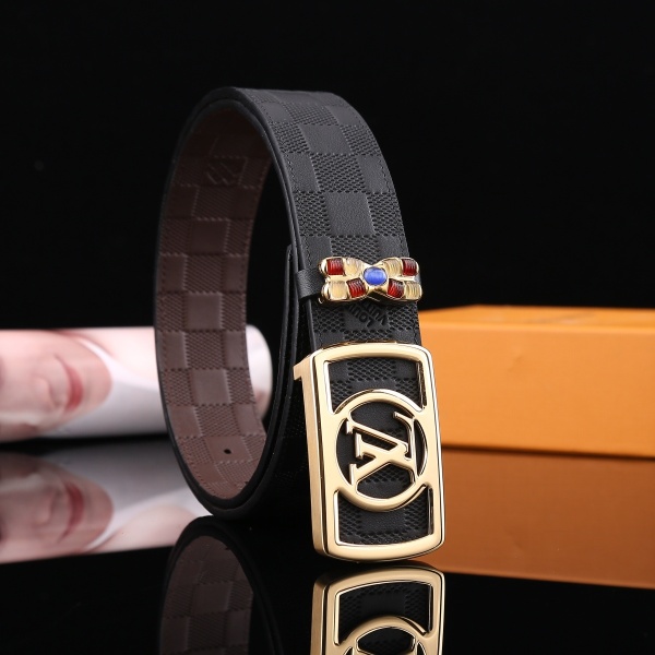 ルイヴィトン ベルトコピー 定番人気2021新品 Louis Vuitton メンズ ベルト 2色