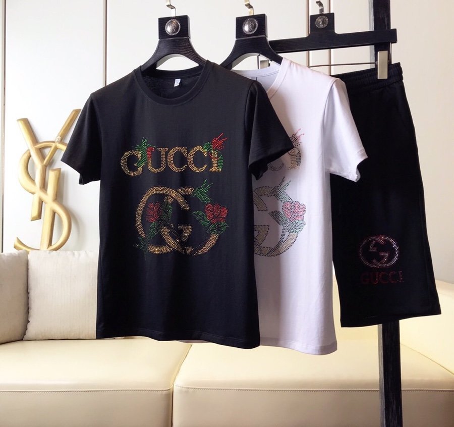 円 グッチ服コピー 大人気21新品 Gucci メンズ セットアップ 2色 M Shopp Jp