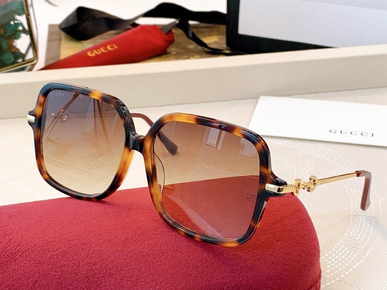 年間ランキング6年連続受賞 新品 匿名配送 Gucci グッチ ブランド アジアンフィット レディース メンズ ダークブラウン Gg0571s サングラス サングラス Reachahand Org
