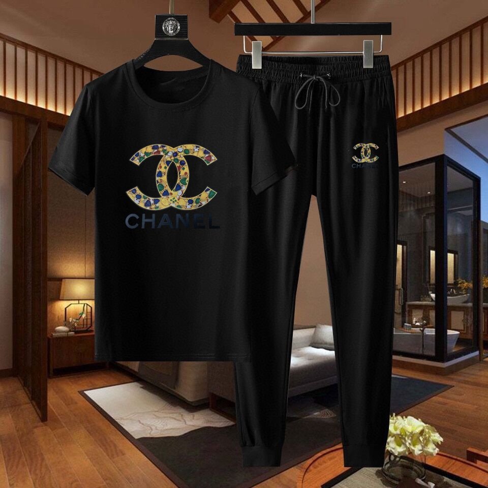 円 シャネル服コピー 定番人気21新品 Chanel メンズ セットアップ 2色 M Shopry Ru