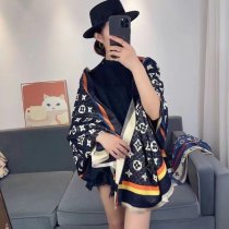ルイヴィトンマフラーコピー 定番人気2022新品 Louis Vuitton 男女兼用 ウール スカーフ 2色