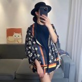 ルイヴィトンマフラーコピー 定番人気2022新品 Louis Vuitton 男女兼用 ウール スカーフ 2色