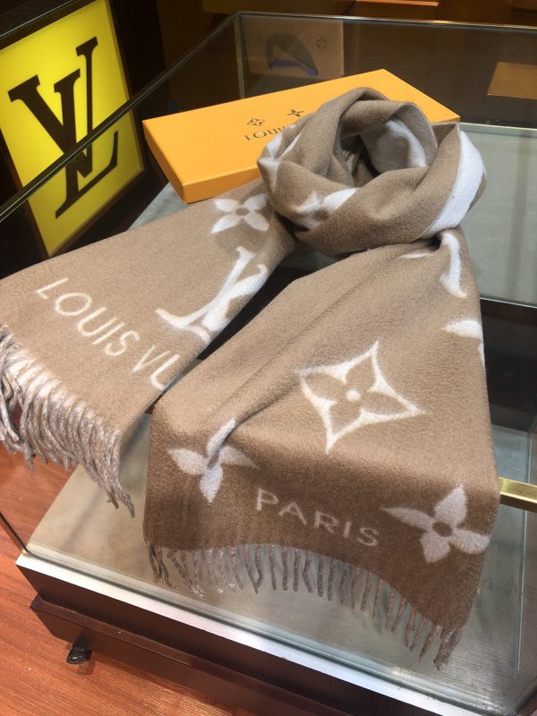 ルイヴィトンマフラーコピー 2022新品注目度NO.1 Louis Vuitton 男女兼用 ウール スカーフ