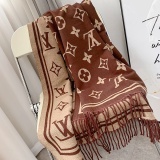 ルイヴィトンマフラーコピー 定番人気2022新品 Louis Vuitton 男女兼用 ウール スカーフ