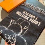 ルイヴィトンマフラーコピー 定番人気2022新品 Louis Vuitton 男女兼用 ウール スカーフ