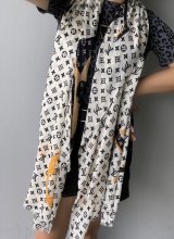 ルイヴィトンマフラーコピー 2022新品注目度NO.1 Louis Vuitton 男女兼用 ウール スカーフ