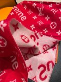 ルイヴィトンマフラーコピー 定番人気2022新品 Louis Vuitton 男女兼用 ウール スカーフ