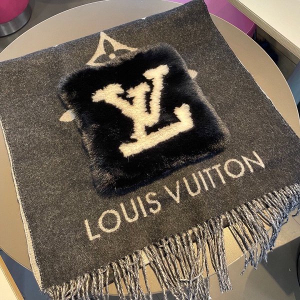 ルイヴィトンマフラーコピー 大人気2022新品 Louis Vuitton 男女兼用 ウールスカーフ