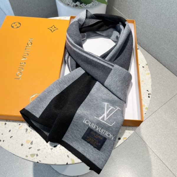 ルイヴィトンマフラーコピー 定番人気2022新品 Louis Vuitton 男女兼用 ウール スカーフ