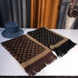 ルイヴィトンマフラーコピー 定番人気2022新品 Louis Vuitton 男女兼用 ウール スカーフ