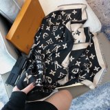 ルイヴィトンマフラーコピー 定番人気2022新品 Louis Vuitton 男女兼用 ウール スカーフ