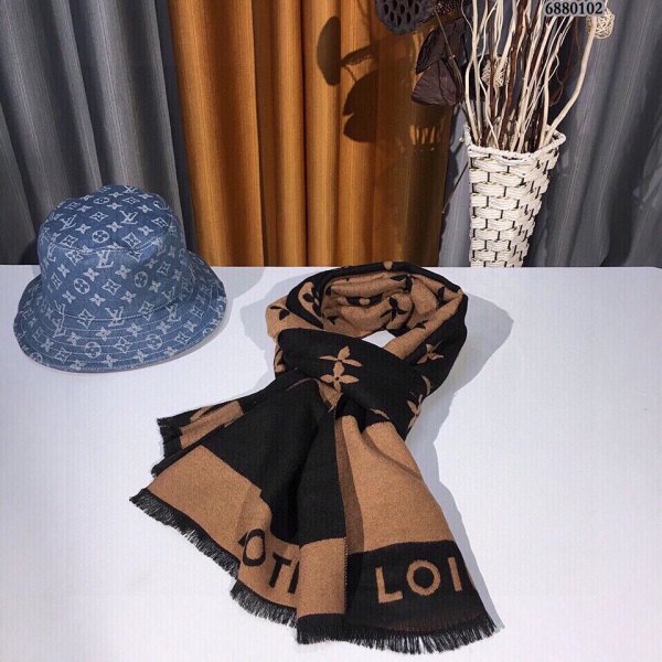 ルイヴィトンマフラーコピー 定番人気2022新品 Louis Vuitton 男女兼用 ウール スカーフ