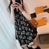 ルイヴィトンマフラーコピー 定番人気2022新品 Louis Vuitton 男女兼用 ウール スカーフ