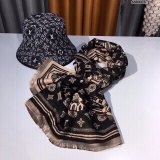 ルイヴィトンマフラーコピー 定番人気2022新品 Louis Vuitton 男女兼用 ウール スカーフ