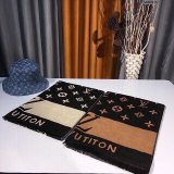 ルイヴィトンマフラーコピー 定番人気2022新品 Louis Vuitton 男女兼用 ウール スカーフ