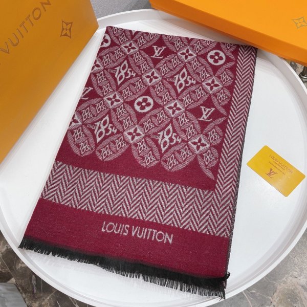ルイヴィトンマフラーコピー 2022新品注目度NO.1 Louis Vuitton 男女兼用 ウール スカーフ