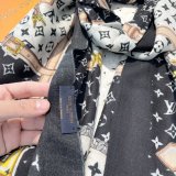 ルイヴィトンマフラーコピー 定番人気2022新品 Louis Vuitton 男女兼用 ウール スカーフ