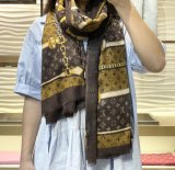 ルイヴィトンマフラーコピー 定番人気2022新品 Louis Vuitton 男女兼用 ウール スカーフ