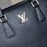 最安値挑戦 2024 ルイヴィトン 新作ブリーフケース偽物
