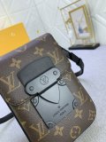 完売必至 ★ 2024 ルイヴィトン 新作携帯電話バッグ偽物 M81522