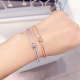高品質 スワロフスキー ブレスレット 偽物 2色