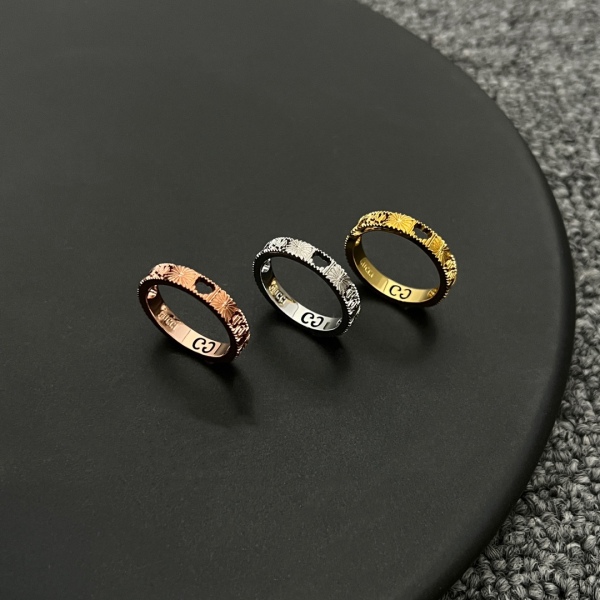 希少♪限定 グッチ 指輪 偽物 3色