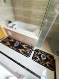 人気No1★ ヴェルサーチェ 2024新作 バスマットセット キッチンマット トイレ新居玄関マット ベッドルーム浴室オフィス 新居マット 新居寝具用品