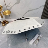 超希少！2024 シャネル 新作 雨晴兼用折りたたみ傘 自動開閉 コピー