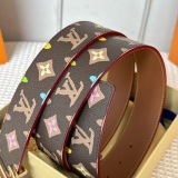 ☆超人気☆ ルイヴィトン 新作 メンズベルト コピー 40mm