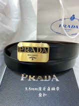 日本未入荷 プラダ 新作 メンズベルト コピー 34mm