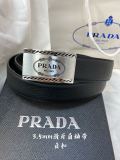 注目アイテム♡ プラダ 新作 メンズベルト 偽物 34mm
