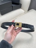 完売必至 イヴサンローラン 新作 レディースベルト 偽物 30mm