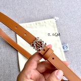 日本未入荷 ロエベ 新作 レディースベルト コピー 20mm