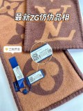 争奪戦 2024 ルイヴィトン 新作 マフラー ウール 偽物