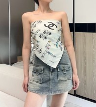 注目アイテム♡ 2026 シャネル 新作 マフラー シルク コピー