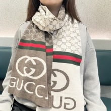 【使い勝手抜群】2026 グッチ 新作 マフラー ウール コピー
