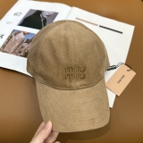 入手困難！ 2026 ミュウミュウ 新作 帽子 キャップ コピー