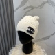 お洒落 2026 シャネル 新作 帽子 ニット帽 偽物
