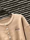 注目アイテム☆  2026 ミュウミュウ 新作 ニット 偽物   3色