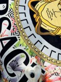 即発送！ヴェルサーチェ 2026新作 掛け布団カバーセット4点 ダブルサイズ/キングサイズベッド ベビーベルベットベッドカバー 新居寝具用品