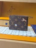 すぐ届く ルイヴィトン 男女兼用 折り財布 偽物 M25057