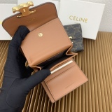 希少♪限定 セリーヌ 男女兼用 折り財布 偽物 66885