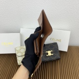 希少♪限定 セリーヌ 男女兼用 折り財布 偽物 66885