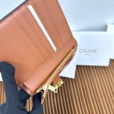 累積売上総額第１位！セリーヌ 男女兼用 折り財布 偽物 10912