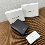 完売必至 ★ セリーヌ 男女兼用 折り財布 偽物 10103