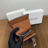 人気急上昇 セリーヌ 男女兼用 折り財布 偽物 10665