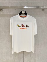 完売必至 2026 エルメス 新作 半袖Tシャツ スーパーコピー
